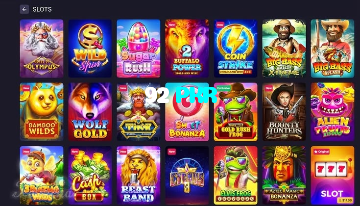 92 PKR casino presented on mobile device in Pakistan with slots and live games